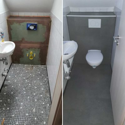 Renovierung Gäste-WC